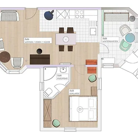 Apartmán Victoria Boltenhagen (Ostseebad)